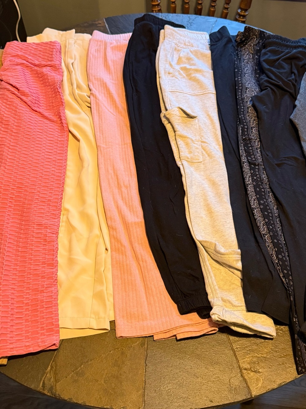Mixed Women’s Leggings & Lounge Pants in Pink, Cream, Black and Gray